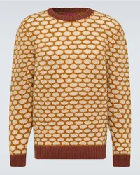 The Elder Statesman Pullover aus Kaschmir-Jacquard Multicolor