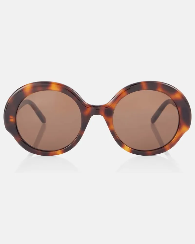 Loewe Oversize-Sonnenbrille Round Slim Braun