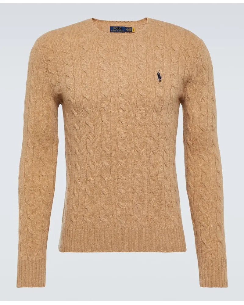 Ralph Lauren Pullover aus Wolle und Kaschmir Braun