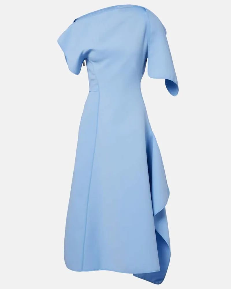Maticevski Midikleid Diadem Blau
