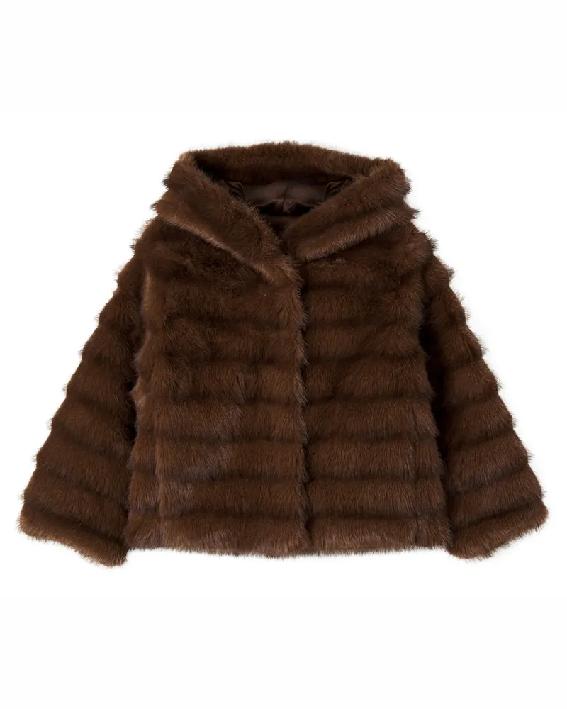 Monnalisa Jacke Braun