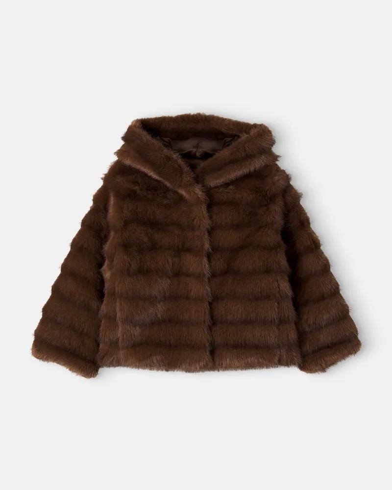 Monnalisa Jacke Braun