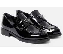 Loafers aus Lackleder