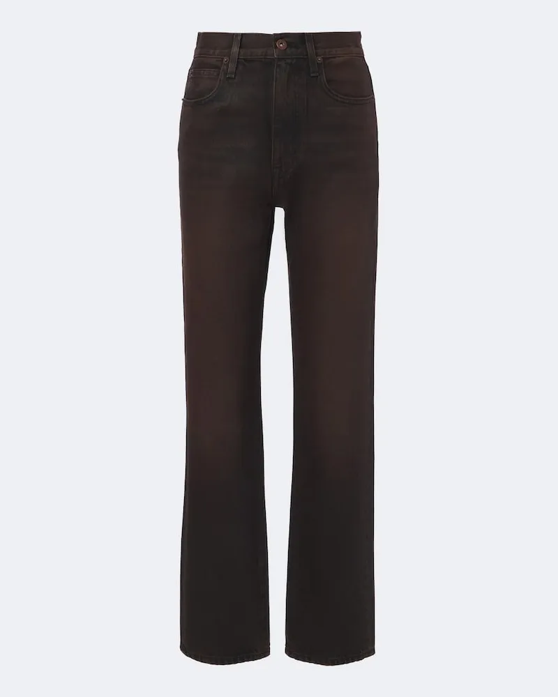 SLVRLAKE Straight Jeans London Braun