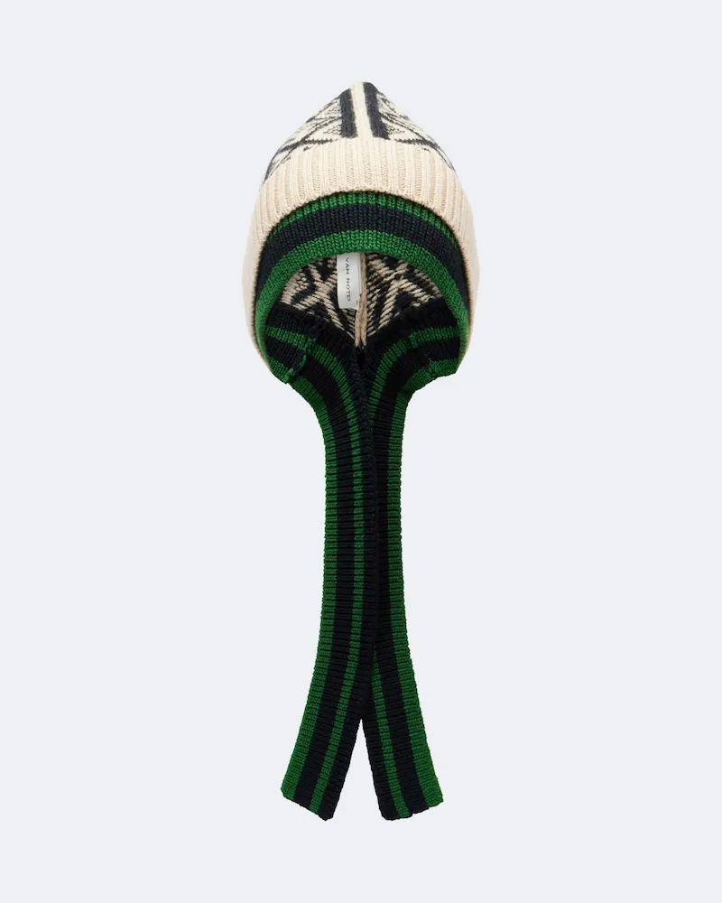 Dries van Noten Beanie aus Wolle Multicolor