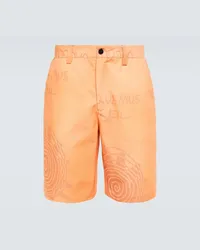 Jacquemus Shorts Le Short Tecido aus Baumwolle Multicolor