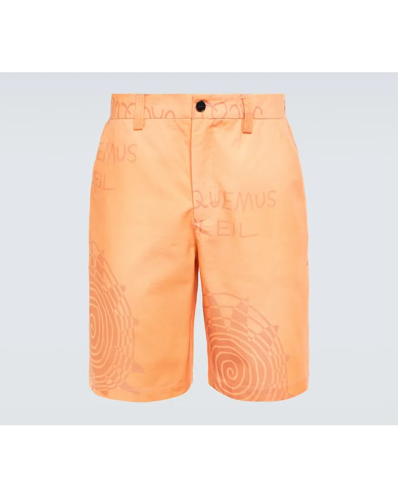 Jacquemus Shorts Le Short Tecido aus Baumwolle Multicolor