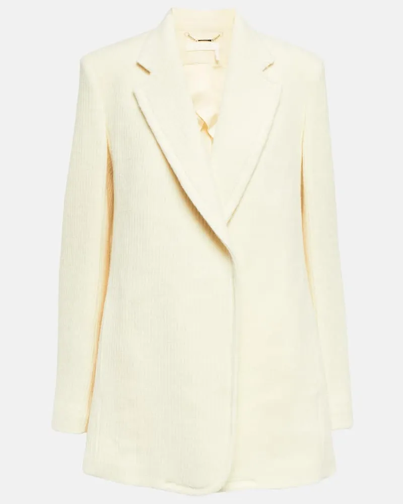 Chloé Chloé Blazer aus Schurwolle Weiß
