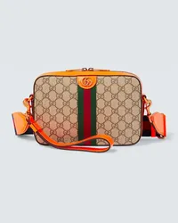 Gucci Messenger Bag Ophidia Small GG aus Canvas Multicolor