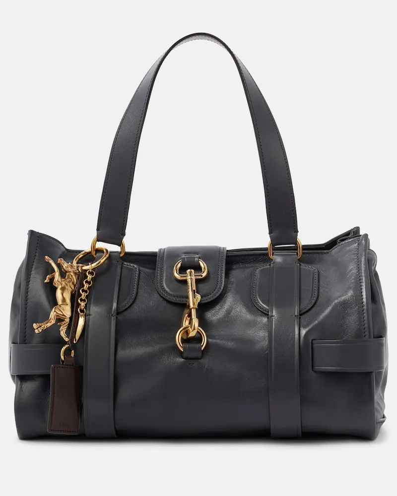 Chloé Chloé Schultertasche Kerala 25 Large aus Leder Schwarz