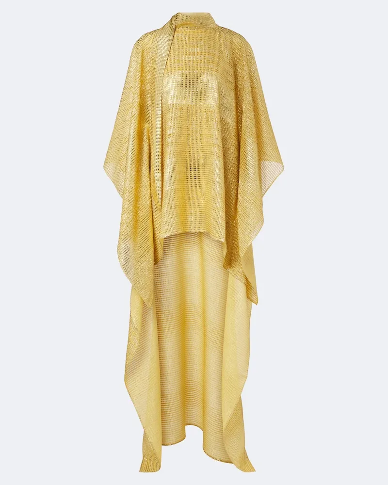 Taller Marmo Kaftan Denver Sunrise mit Fil Coupé Gelb