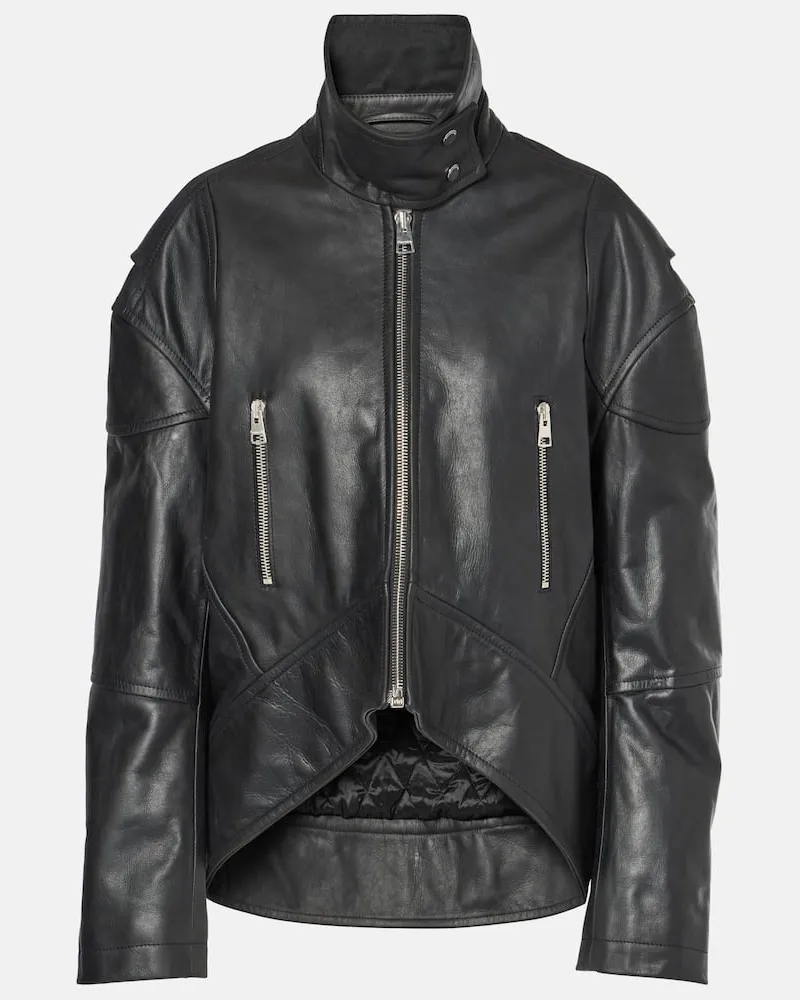 J.W.Anderson Lederjacke Schwarz