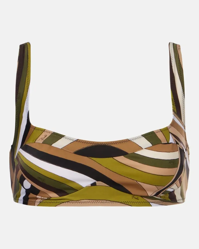 Emilio Pucci Bikini-Oberteil Iride Multicolor