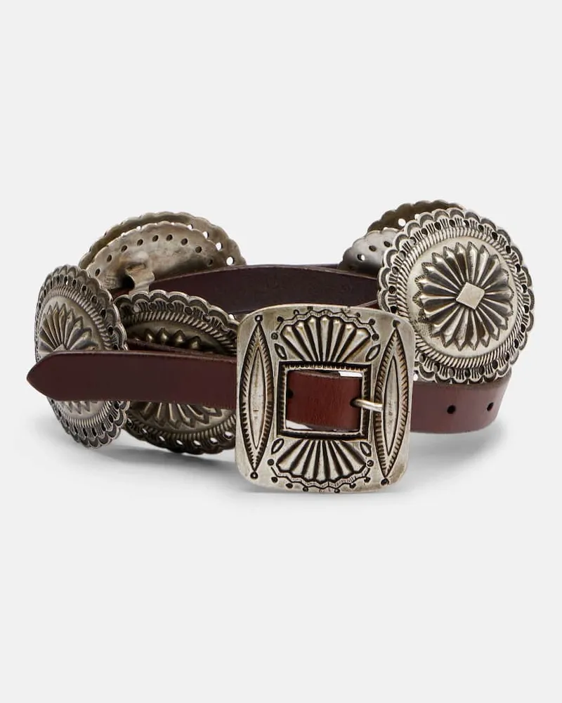 Ralph Lauren Gürtel aus Leder Braun