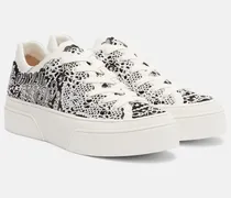 Plateau-Sneakers Pixie aus Spitze