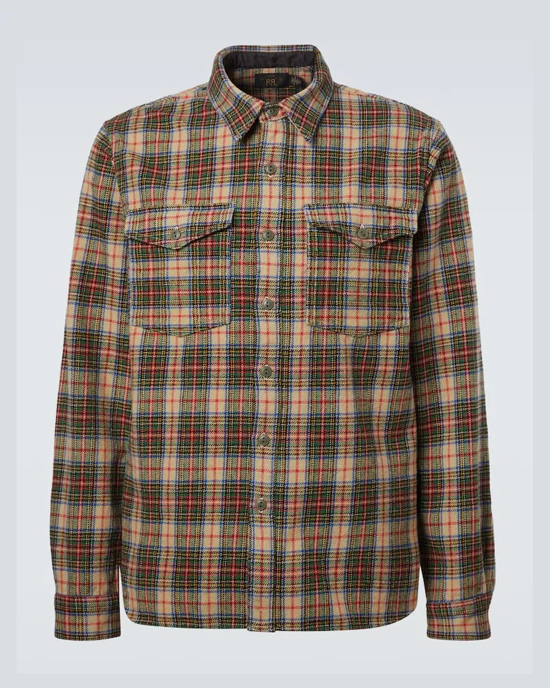 RRL Hemd aus Twill Multicolor