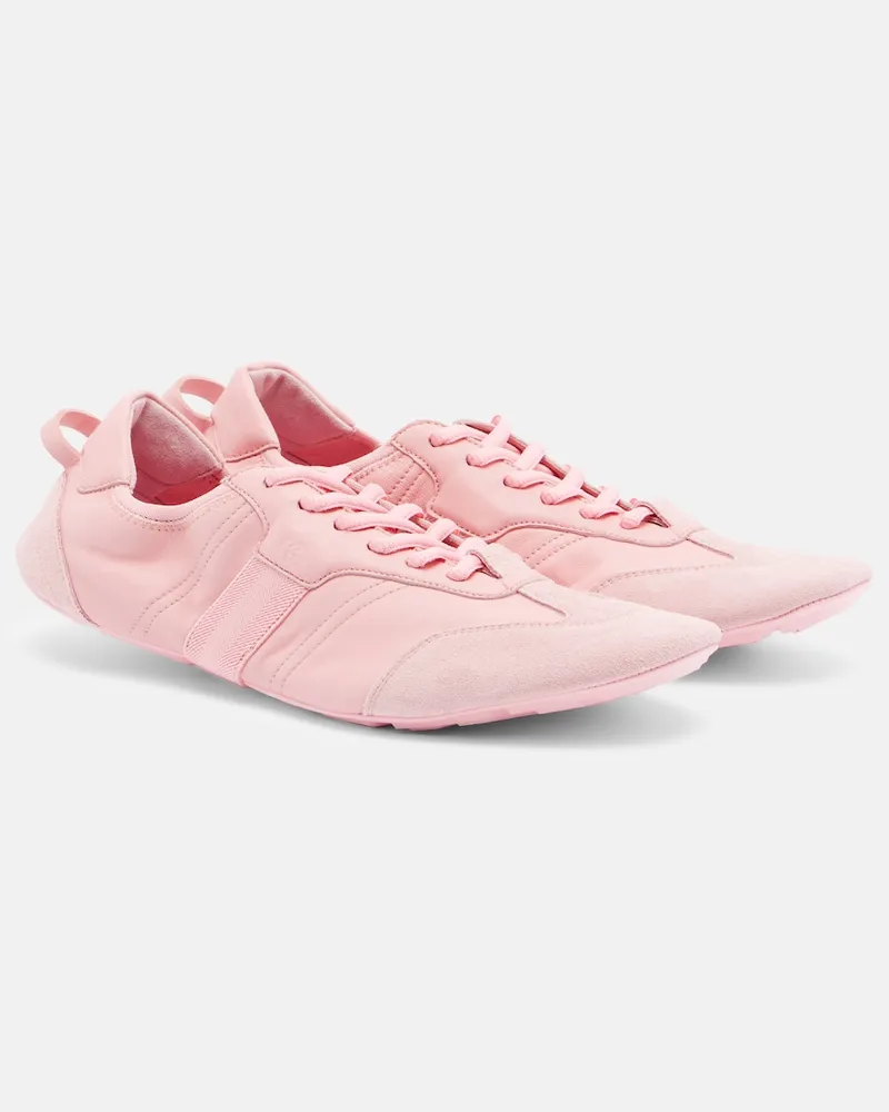 Gucci Sneakers Flex aus Leder Rosa