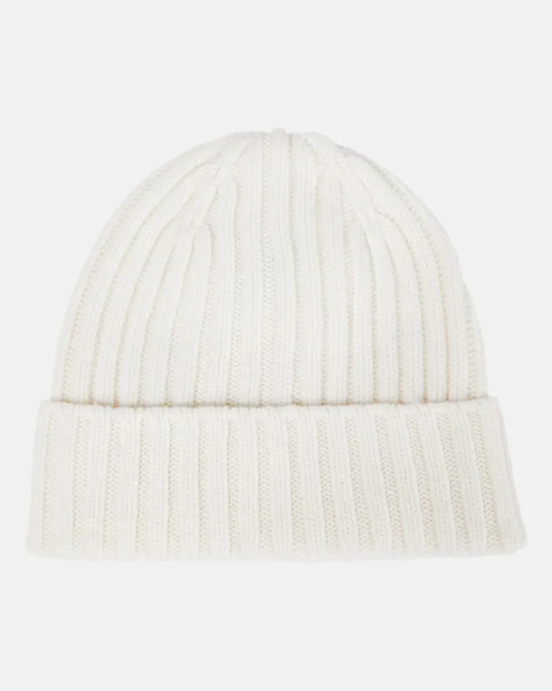Brunello Cucinelli Mütze aus Kaschmir Weiß