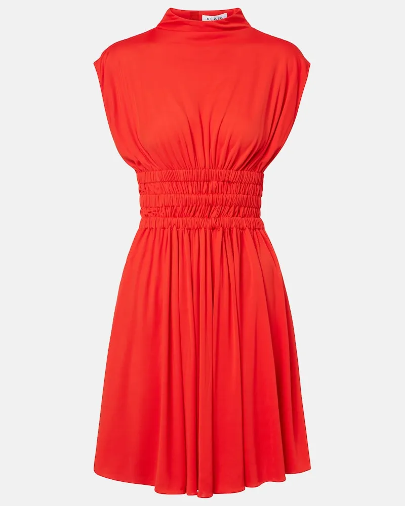 Alaïa Alaïa Minikleid Rot