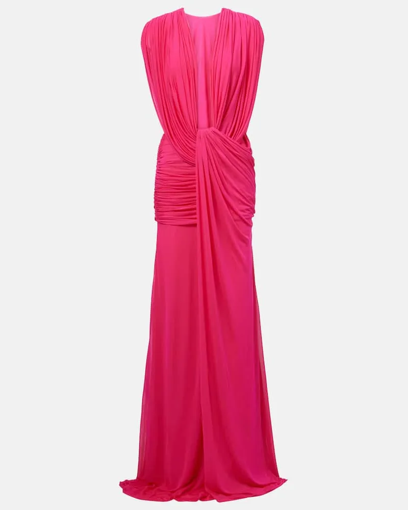 Christopher Esber Robe Ripple Rosa