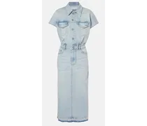 Midikleid aus Denim
