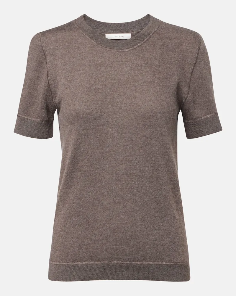 The Row Top Linnea aus Kaschmir Braun