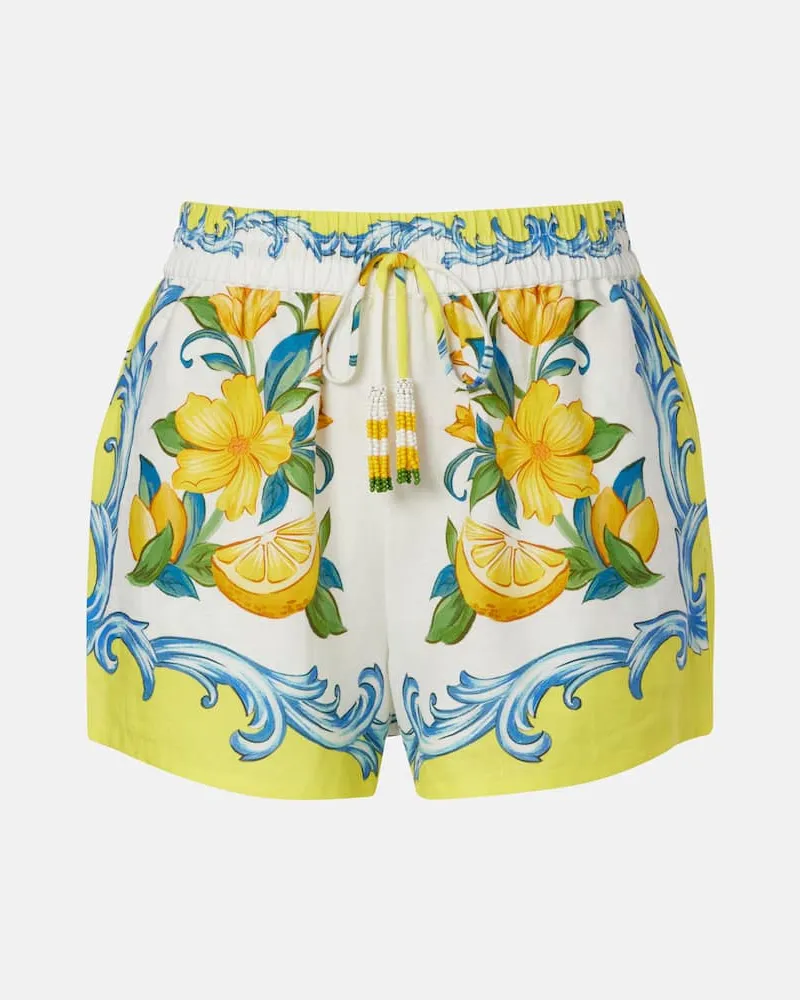 FARM Rio Shorts aus einem Leinengemisch Multicolor