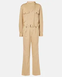 Isabel Marant Jumpsuit Jelica aus Baumwolle Beige