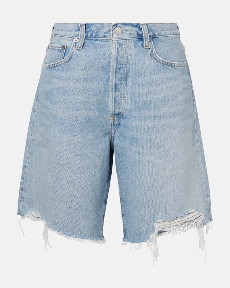 AGOLDE Jeansshorts Indra Blau