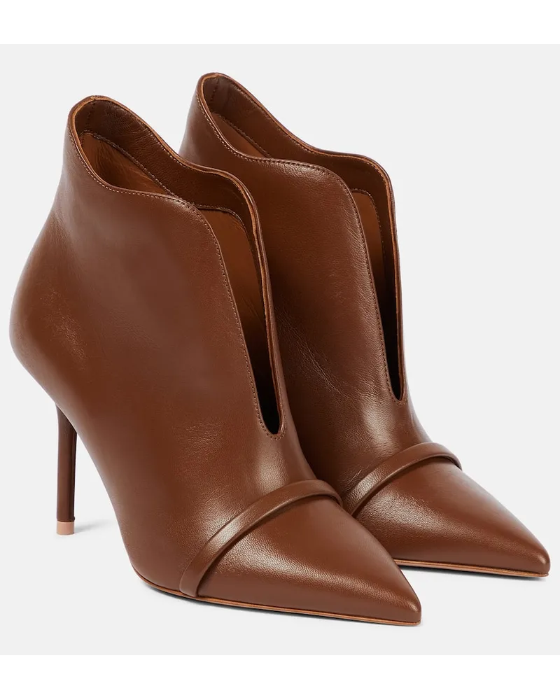 Malone Souliers Ankle Boots Cora aus Leder Braun