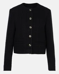 Gucci Jacke aus Tweed Schwarz