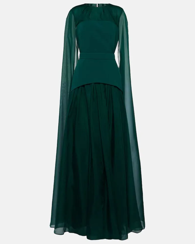 Safiyaa Robe Gloria aus CrÃªpe Grã¼n