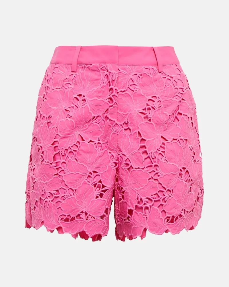 Self-Portrait Shorts Rosa