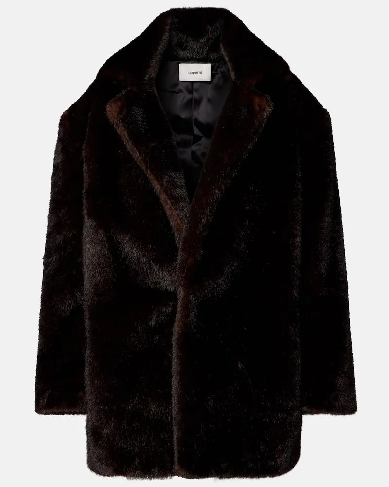 COPERNI Oversize-Mantel Braun