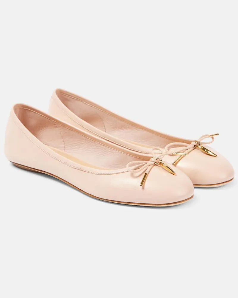 Chloé Chloé Ballerinas Iris aus Leder Rosa