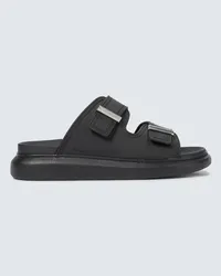 Alexander McQueen Sandalen Hybrid Schwarz