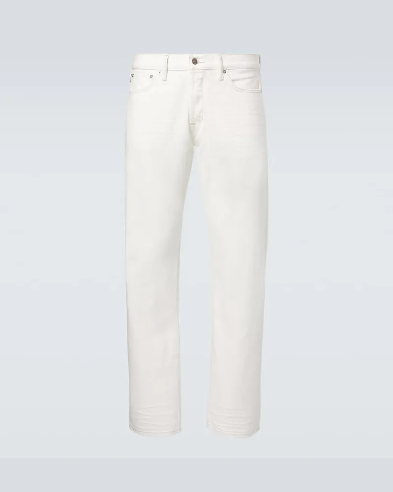 Tom Ford Straight Jeans '50s Weiß