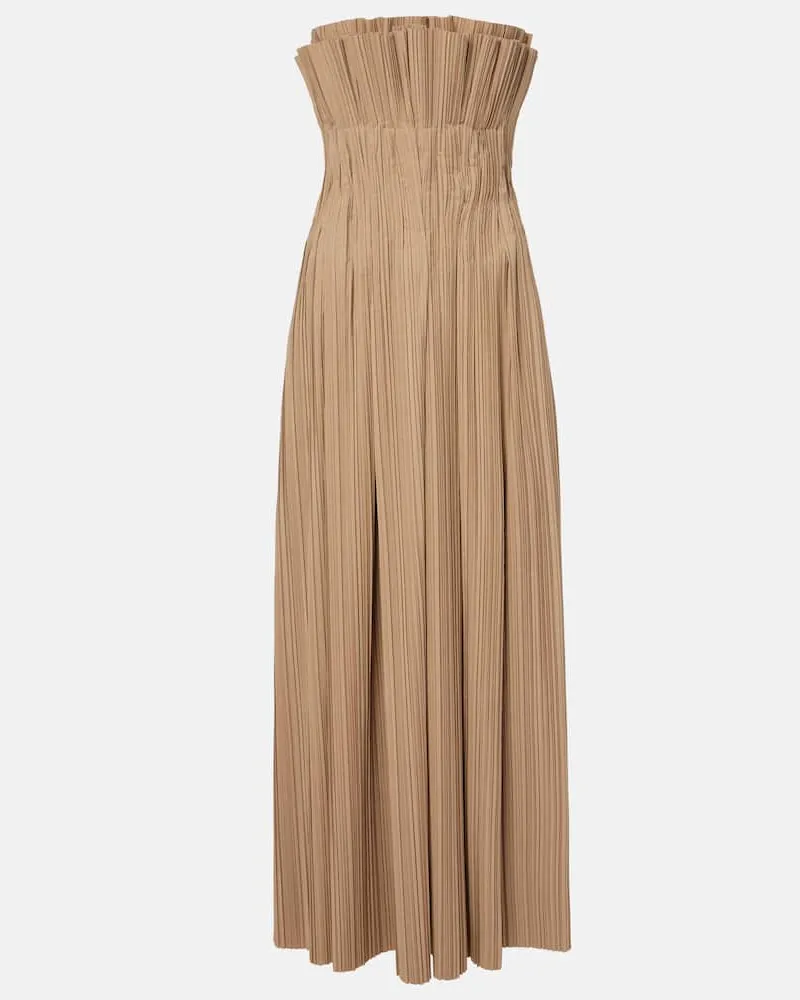 The Row Robe Cristel aus Popeline Beige