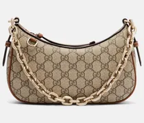 Schultertasche Emblem GG Small aus Canvas