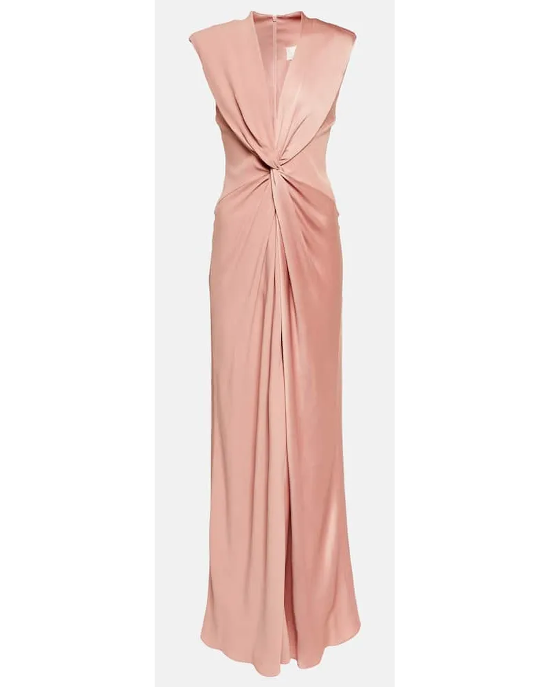 Max Mara Bridal Robe Pilard Pink
