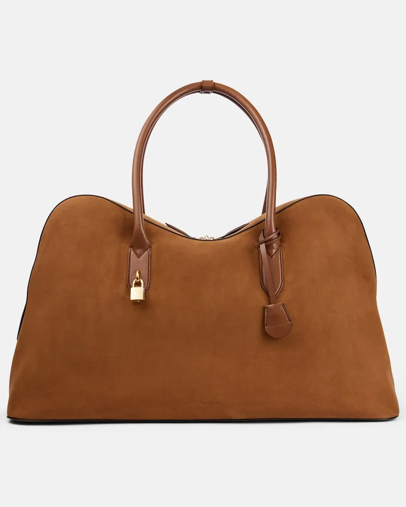 Stella McCartney Schultertasche Ryder aus Lederimitat Braun