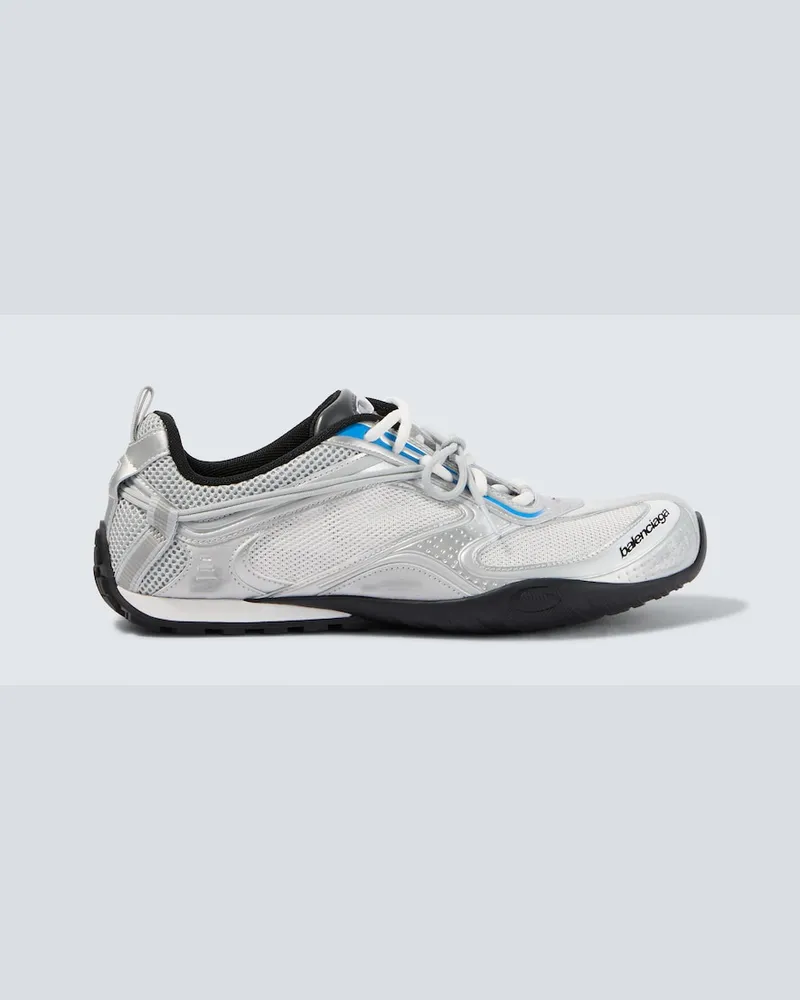 Balenciaga Sneakers Radar Gradient Lines Silber