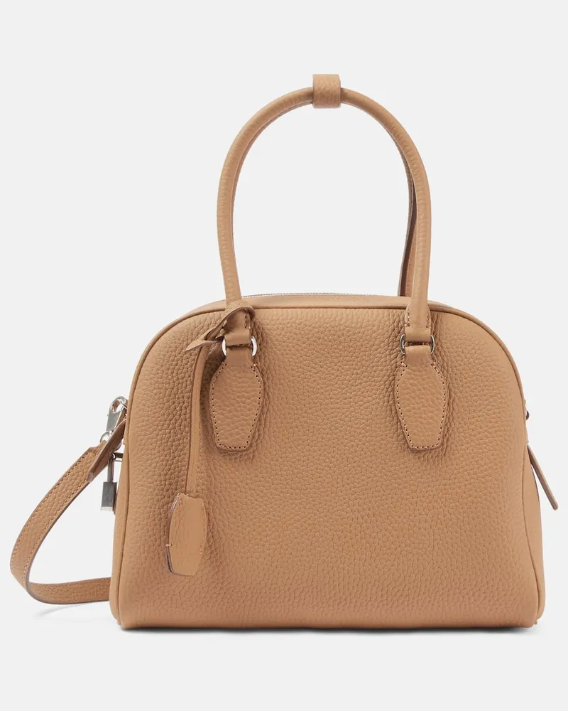 The Row Tote Bag India 10.00 aus Leder Braun