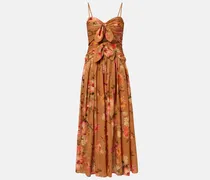 Maxikleid Mahon aus Seide