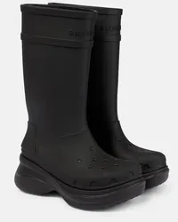 Balenciaga X Crocs Gummistiefel Schwarz