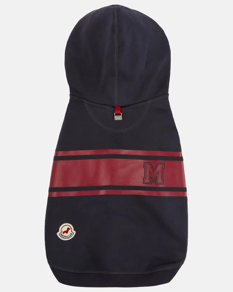 Moncler Moncler Poldo Dog Couture Pullover für Hunde Blau