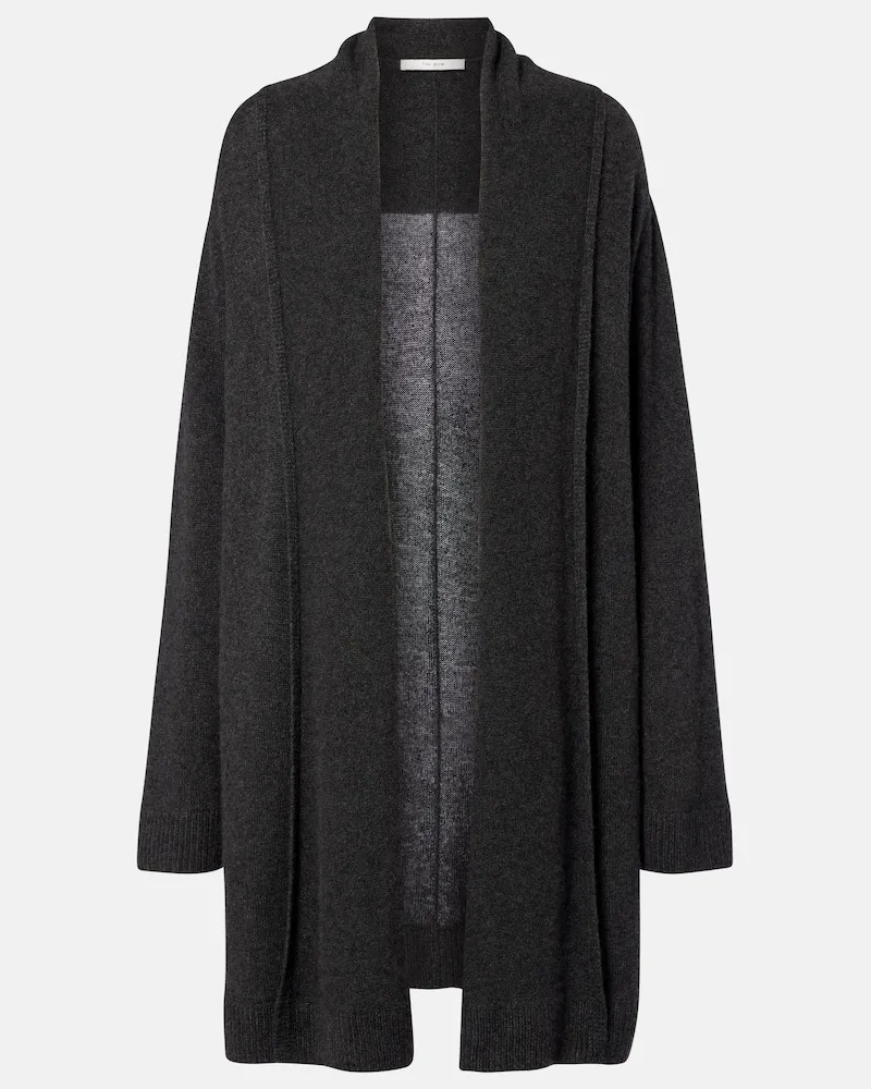 The Row Cardigan Ovaan aus Kaschmir Grau