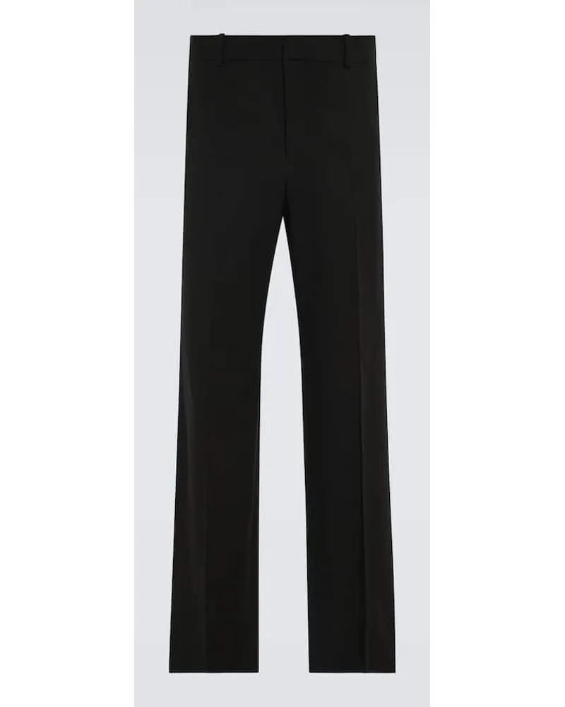 Loewe Hose aus Wolle Schwarz