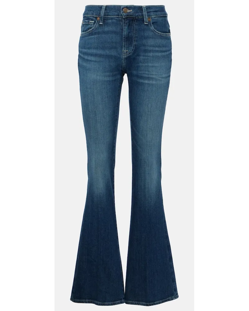 7 for all mankind Bootcut Jeans Blau