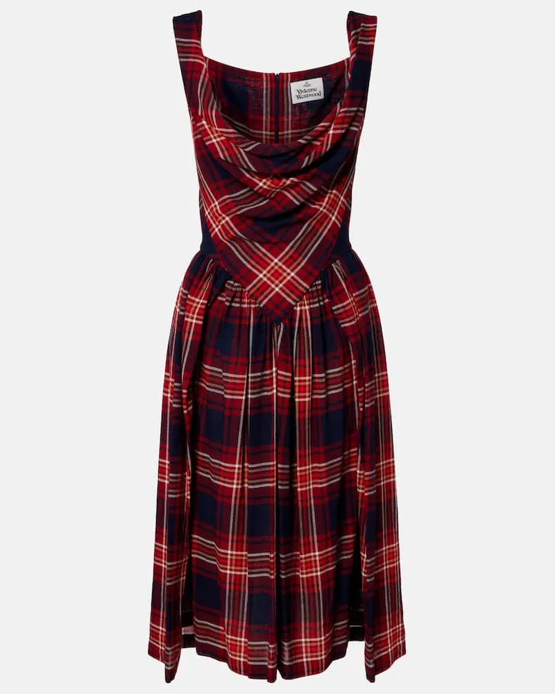 Vivienne Westwood Bustier-Kleid Sunday Burgund